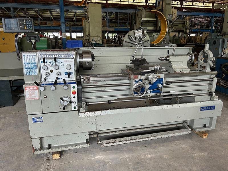 16&quot;/24&quot; x 60&quot; SHARP Gap Bed Engine Lathe, Model: 1660C