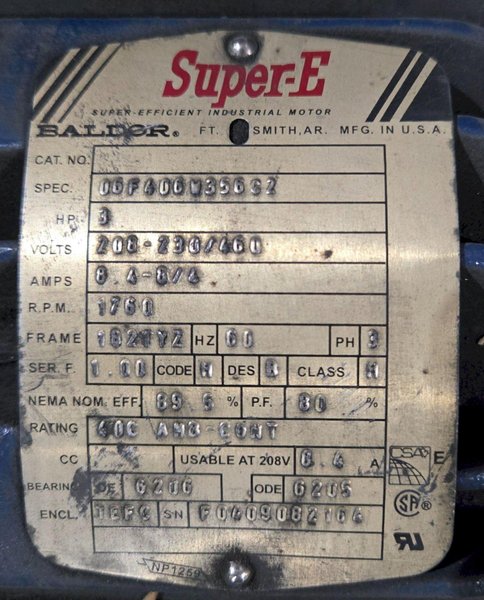 SUPERMAX UNKNOWN MODEL HEAD ASSEMBLY