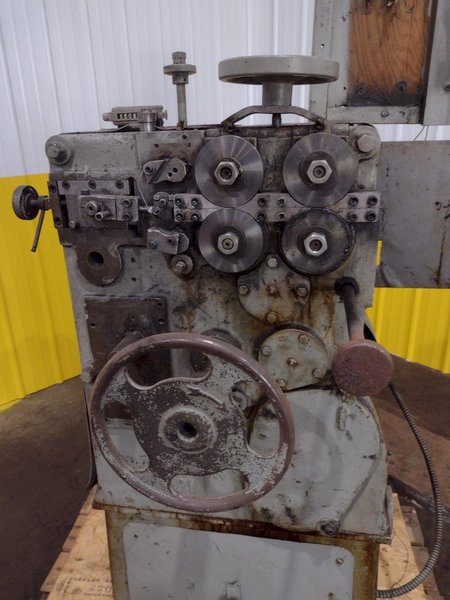 .072&quot; X 1&quot; COIL TORRINGTON MODEL #W-21 SPRING COILER / COIL MACHINE: STOCK #18722