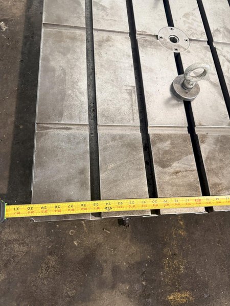 30" X 40" DEVLIEG AIR LIFT ROTARY TABLE. STOCK # 0221126