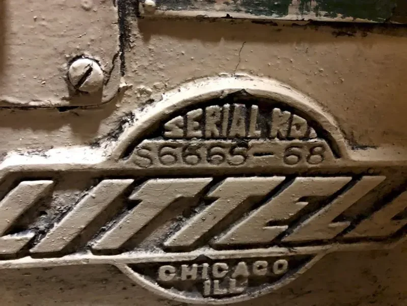 LITTELL 4,000 LB NON POWERED REEL, STOCK# 13651J