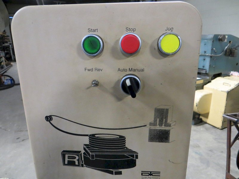 DURANT 5,000 LB. POWERED  PALLET UNCOILER, MODEL 5025-42