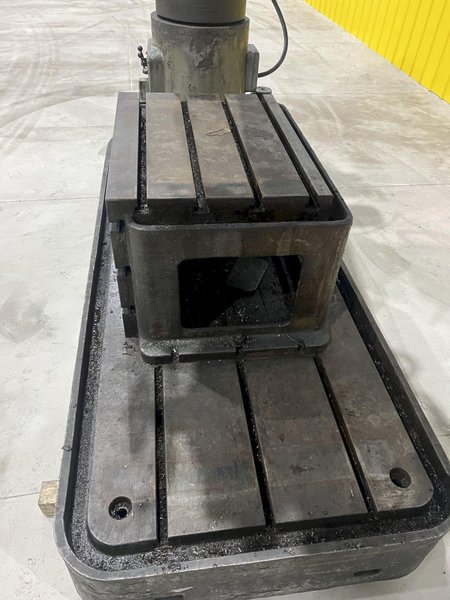 6&#039; X 15&quot; HELLER MODEL #RB50/1600 RADIAL DRILL: STOCK #20180