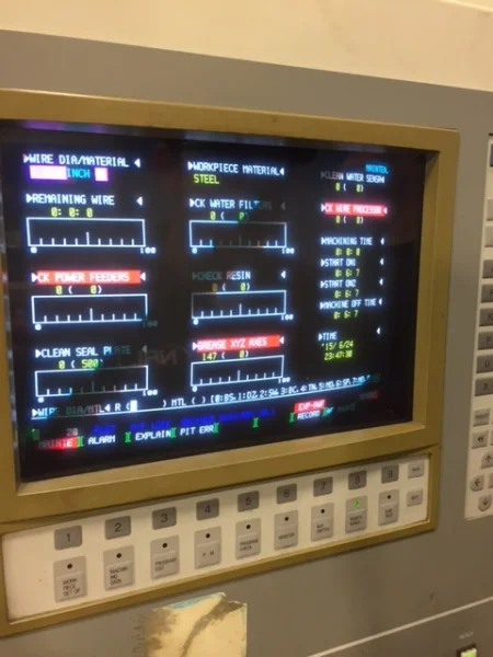 1998 MITSUBISHI PX 10K | EDM, Wire, CNC