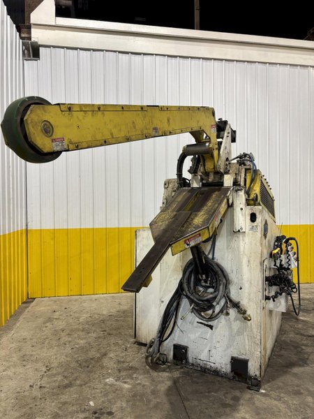 15,000 LBS X 18&quot; X 0.310&quot; COE PRESS EQUIPMENT FEED LINE, COIL REEL &amp; CAR WITH STRAIGHTENER: STOCK #23438