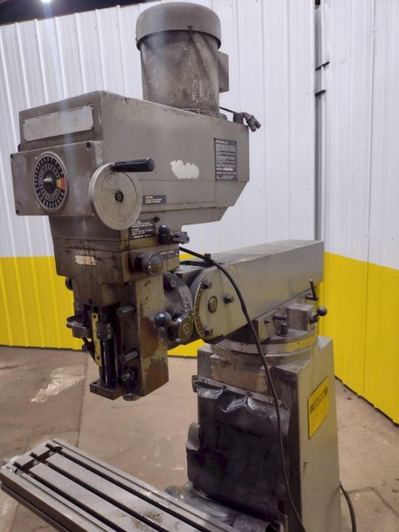 3 HP SUPERMAX MODEL #YCM-16VS VARIABLE SPEED VERTICAL RAM TYPE MILL: STOCK #19651