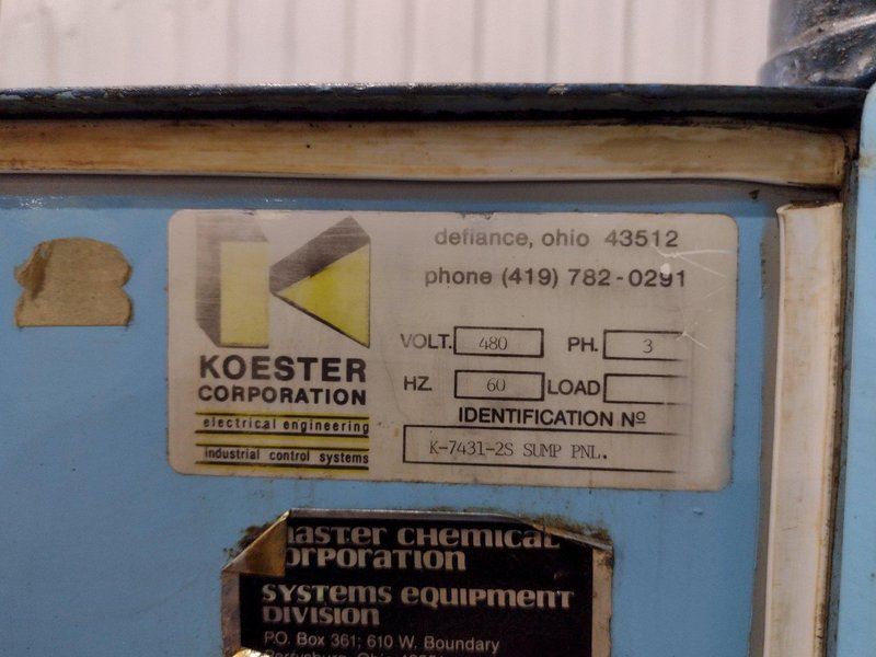 MASTER CHEMICAL CORP SKID-MOUNTED SUMP SUCKER: YOBRO #25385