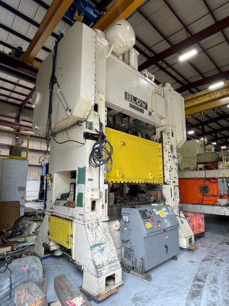 800 ton Blow Press Model SC2-800-108-54 Used Straight Side Mechanical Metal Stamping Press For Sale, Year 1995, Rebuilt in 2016