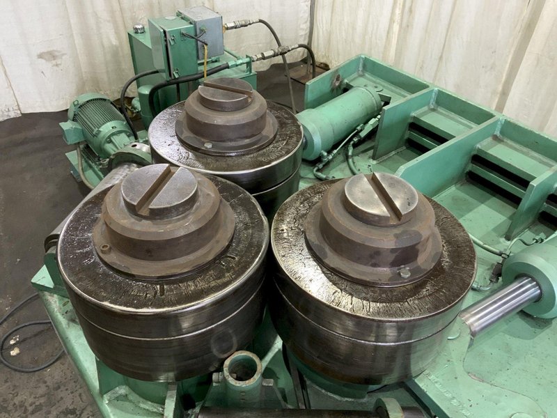 6"X 6" X 5/8" ROUNDO MODEL R6 ANGLE BENDING ROLL : STOCK #80903