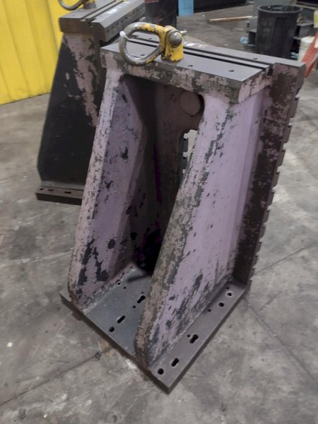 (2) 48" H X 29.5" W X 29" DEEP STEEL ANGLE PLATES: YOBRO #25794