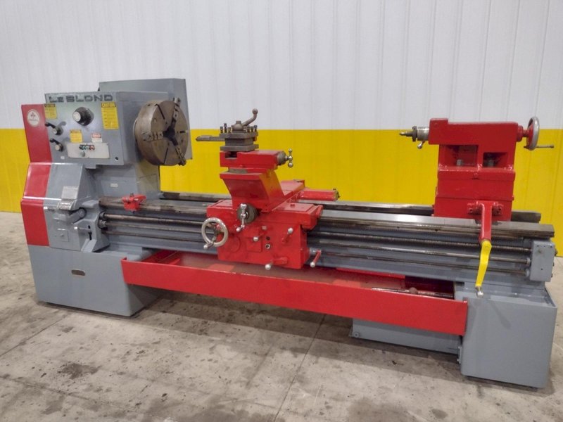 36" X 72" LEBLOND REGAL SERVO-SHIFT "RAISED" ENGINE LATHE 2" HOLE: STOCK #16582