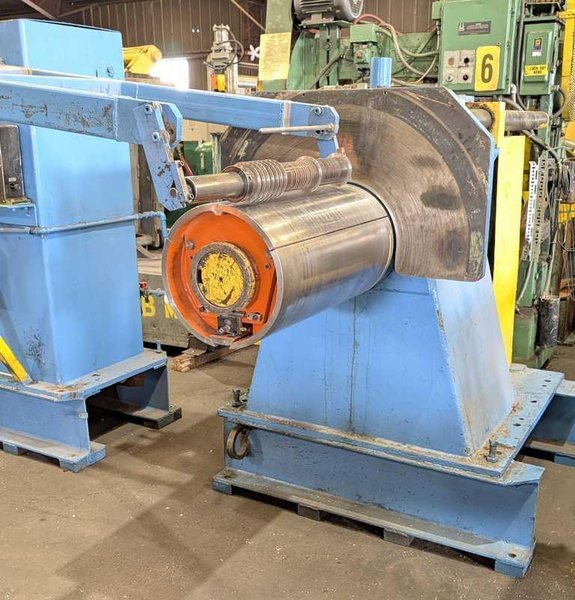 24" x 5.00" x 10,000# Ruesch Slitting Line (14701)