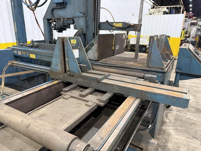 25" x 36" HEM MODEL #V200A TILT FRAME VERTICAL BAND SAW W/ AUTOMATIC FEED TABLE : YOBRO #25400
