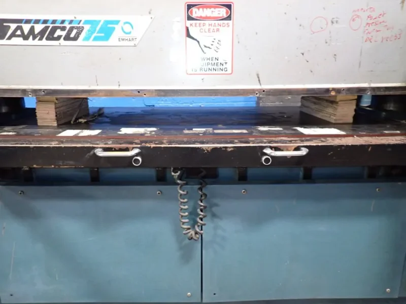 SAMCO 32" X 67 CUTTING PRESS  -  1707