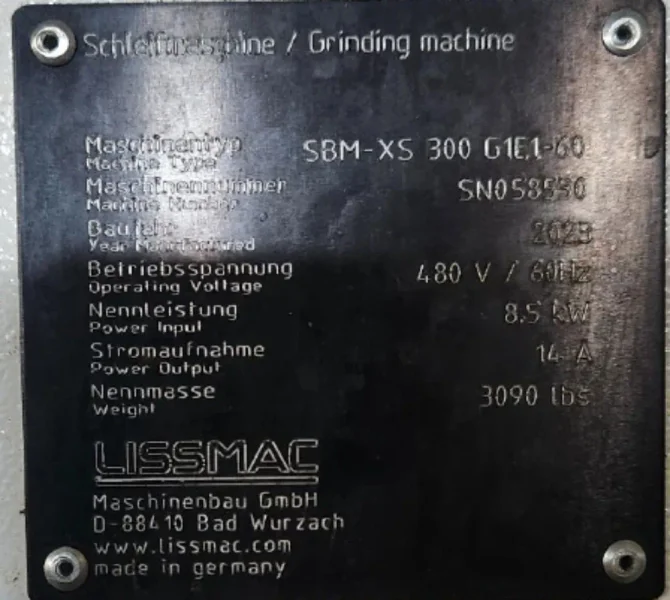 Lissmac SBM-XS G1S2  -  SBM-XS G1S2