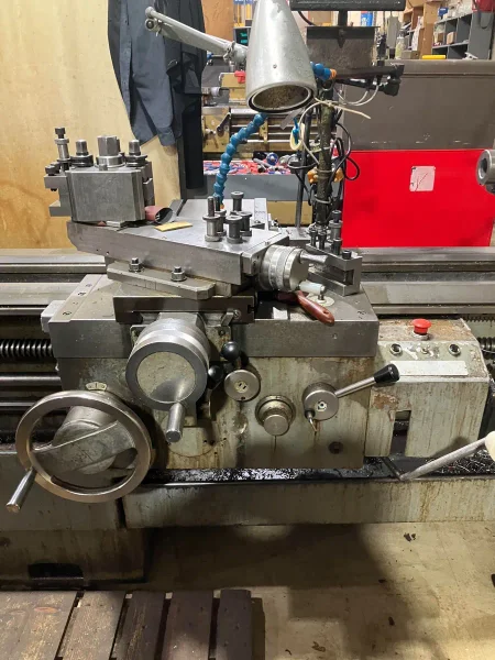 1980 G20 120" Engine Lathe w/ 2-Axis DRO
