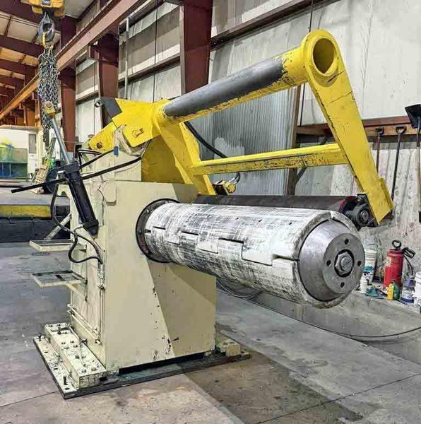 60,000# X 72&quot; HERR VOSS UNCOILER (14587)