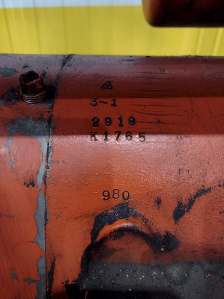 2000 LBS (1 TON) WRIGHT MODEL #W1 CABLE HOIST W/ POWERED TROLLEY: STOCK #18743