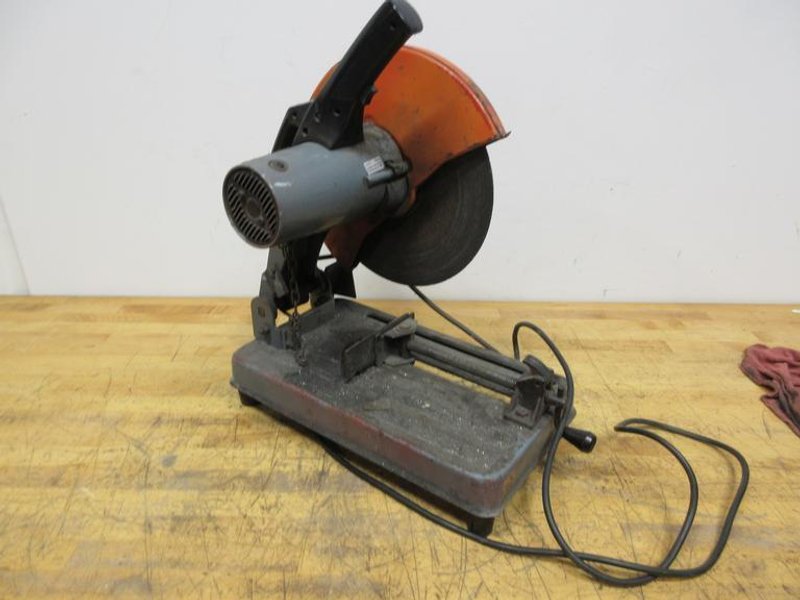 14" Abrasive Chop Saw with Quick Adjust 45 Degree Swivel Vise- Auction Item