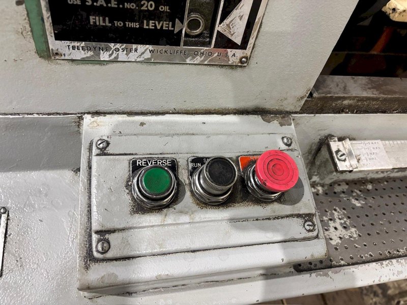 2" OSTER MODEL #702 PIPE THREADER WITH RIDGID HEADS: YOBRO #24575