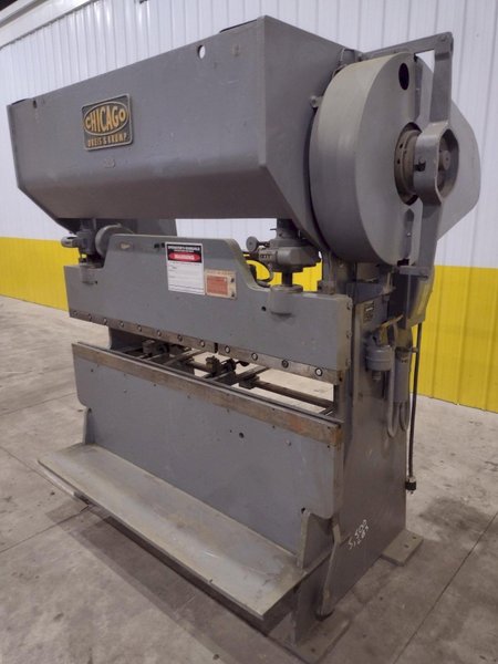 30 TON X 6' X 14 GAUGE CHICAGO DREIS &amp; KRUMP MODEL #56-A MECHANICAL PRESS BRAKE: STOCK #22761