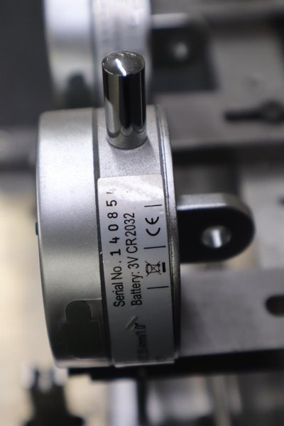 AccuRemote (3) Digital 1" Drop Indicators Mounted on Fixture Stand- Auction Item