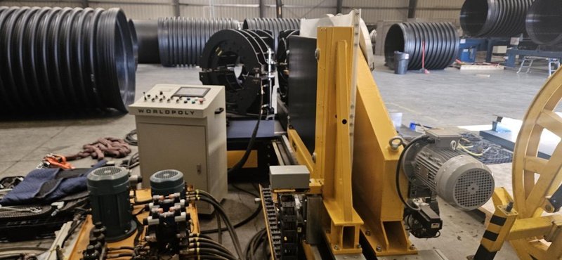 Worldpoly WH630 CNC Butt Welder, 2021 – 12″-24″ Capacity