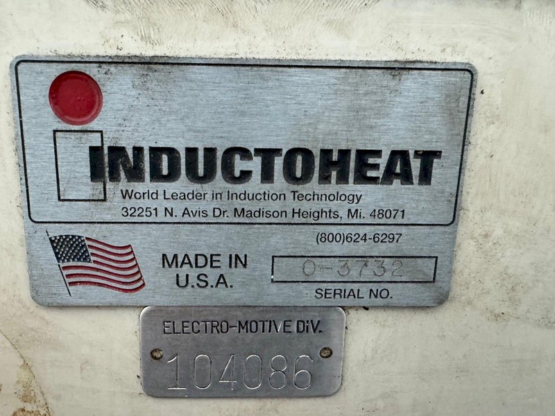 200 KW INDUCTOHEAT MODEL #USII-200-10 INDUCTION HEATER. STOCK # 0523021