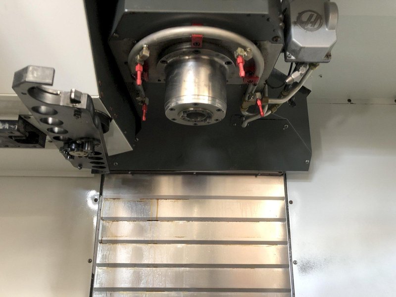 Haas VF-3SS VMC 2014 Haas TR160 5th Axis Rotary Table Coolant Tank, Chip Auger, 5th Axis Rotary Table