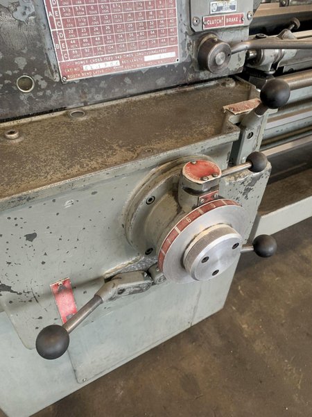 17&quot; X 54&quot; SOUTH-BEND ENGINE LATHE. STOCK # 0151124