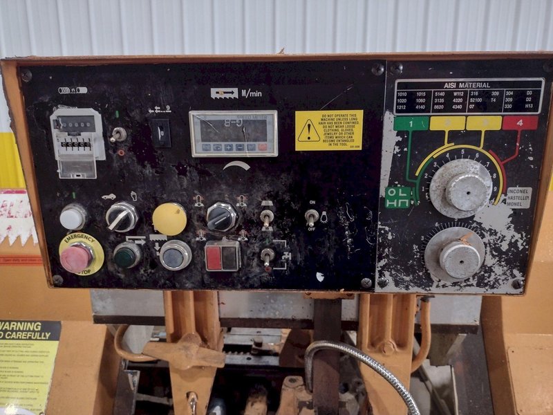 12" x 12" KALAMAZOO MODEL KC12AX AUTOMATIC HORIZONTAL BANDSAW: STOCK #18794