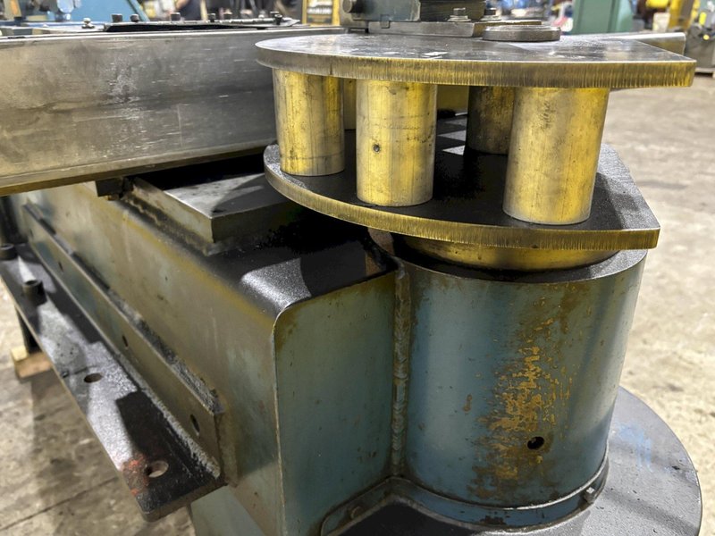 2&quot; WALLACE MODEL #1002 PROGRAMMABLE HYDRAULIC PIPE &amp; TUBE BENDER: STOCK #23183
