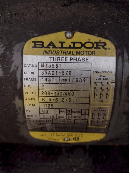 LETEN MODEL #PLCM-400A VERTICAL BANDSAW: YOBRO #24954