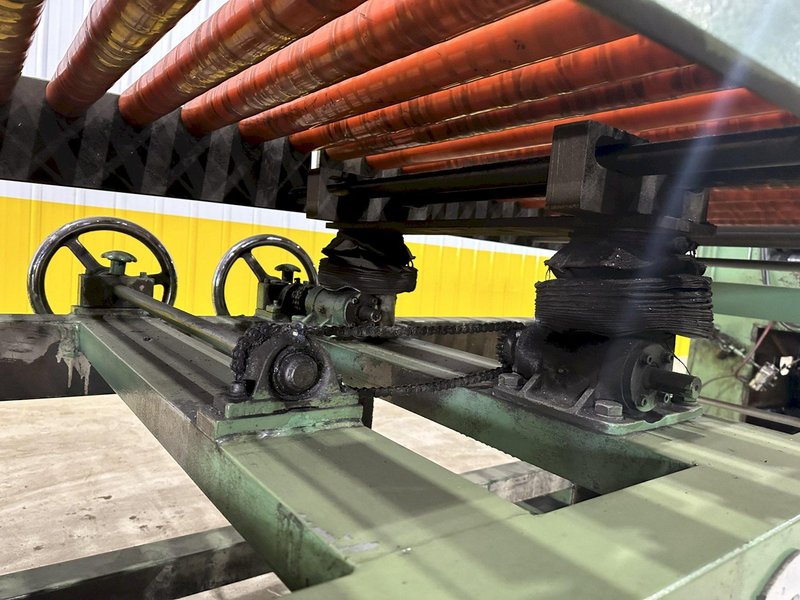 36&quot; DAHLSTROM MODEL #16AHT CUT TO LENGTH LINE HUMP TABLE: STOCK 19767