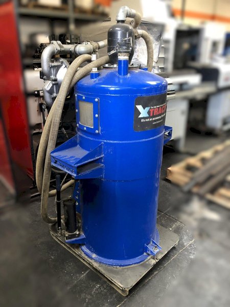 Xtractor XR2500SHD Garnet Removal System equipped with 3000 Lb Capacity, Sandpiper Pump, Hydraulic Dump, Mounting Frame
