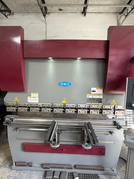 70 Ton x 6′ GMC HPB-7006 Hydraulic Press Brake, 2022 – ESA CNC Control, Back Gauge