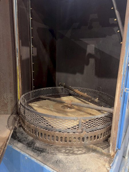 48&quot; x 60&quot; MAXJET ROTARY TABLE HEATED POWER PARTS WASHER 20 HP: STOCK #22566