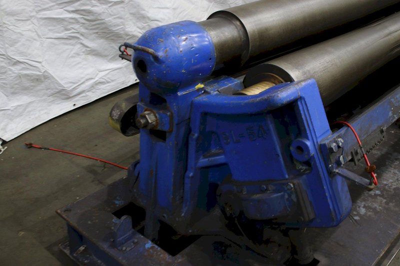 6' X 1/2" WEBB INITIAL PLATE BARREL ROLLING MACHINE : STOCK #75890
