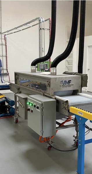 AMF All Metal Fabrication Dip Tank Conveyor, 2020