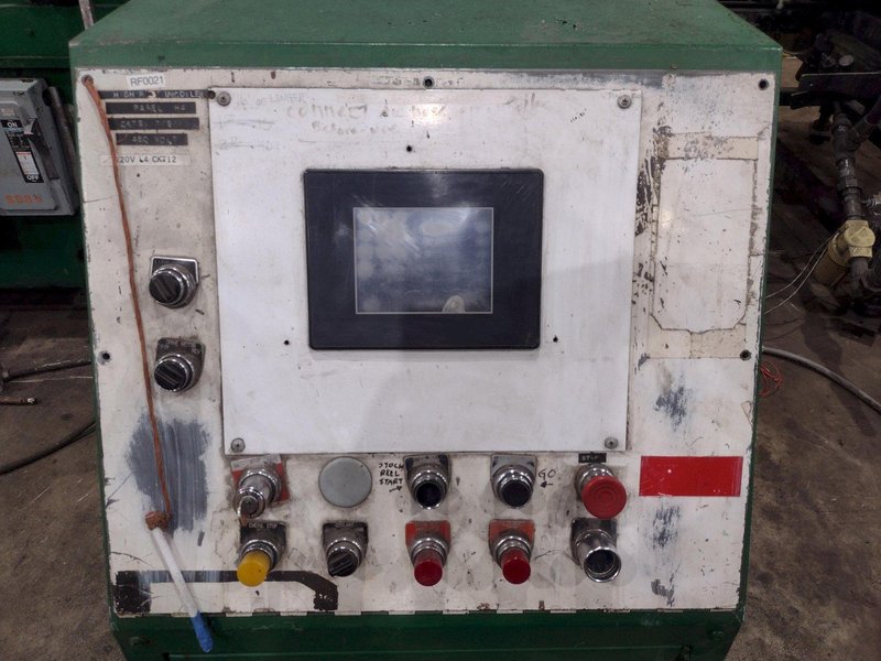 36" HI-RIB AG PANEL LINE: 14 STAND BRADBURY MODEL M2.548-14 ROLLFORMER &amp; AIRAM CUTOFF PRESS: YOBRO #26013