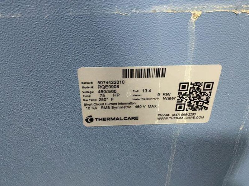 Thermal Care .75 Hp Temperature Control Unit  - Rqe0908