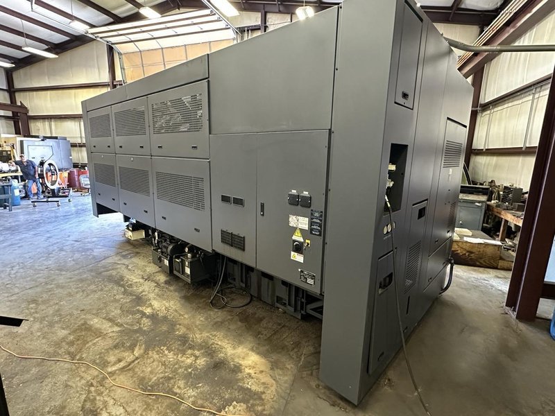 Hwacheon Hi-Tech 850L CNC Lathe, 2013 – 32″ Chuck, Tailstock, Chip Conveyor, Tool Presetter