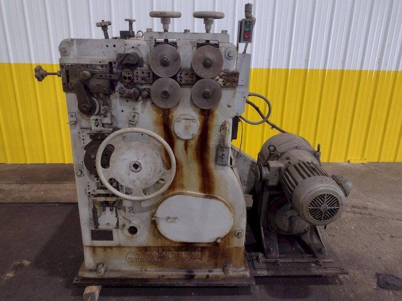 .148&quot; x 2.75&quot; COIL O.D. TORRINGTON MODEL #W12 SPRING COILER / COIL MAKING MACHINE: STOCK #18728