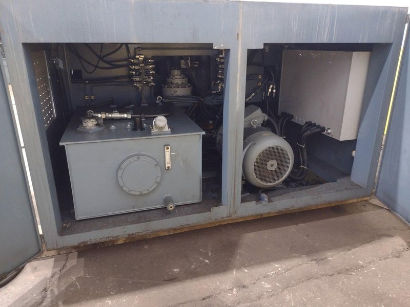 6" X 6" X 3/4" DURMA MODEL #PBH240 HYDRAULIC ANGLE BENDING ROLL, NEW 2009: STOCK #16892