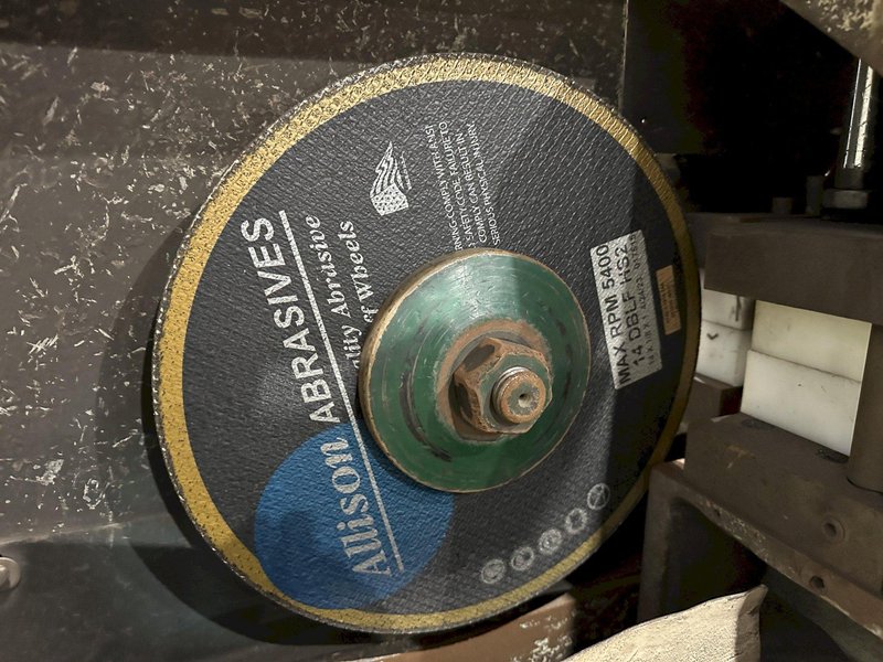 3.25"  CAPACITY TRD MANUFACTURING FLYING ABRASIVE CUTOFF SAW: STOCK #22591