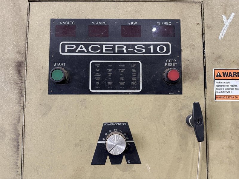 150 KVA AJAX-TOCCO MODEL PACER-S10 ANNEALING INDUCTION MACHINE: STOCK #22587