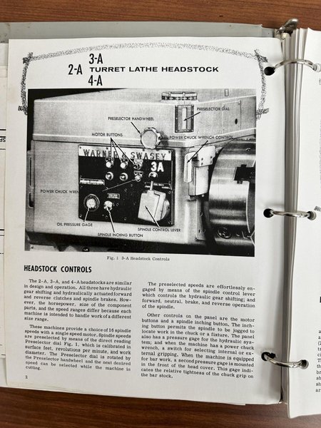 #4A WARNER &amp; SWASEY MODEL #M-3580 SQUARE HEAD 12.5" HOLLOW SPINDLE X 144" EXTENDED BED TURRET LATHE: YOBRO #24423