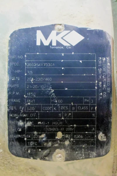 7.5 HP X 20" MK WET BRICK AND BLOCK SAW: YOBRO #25031