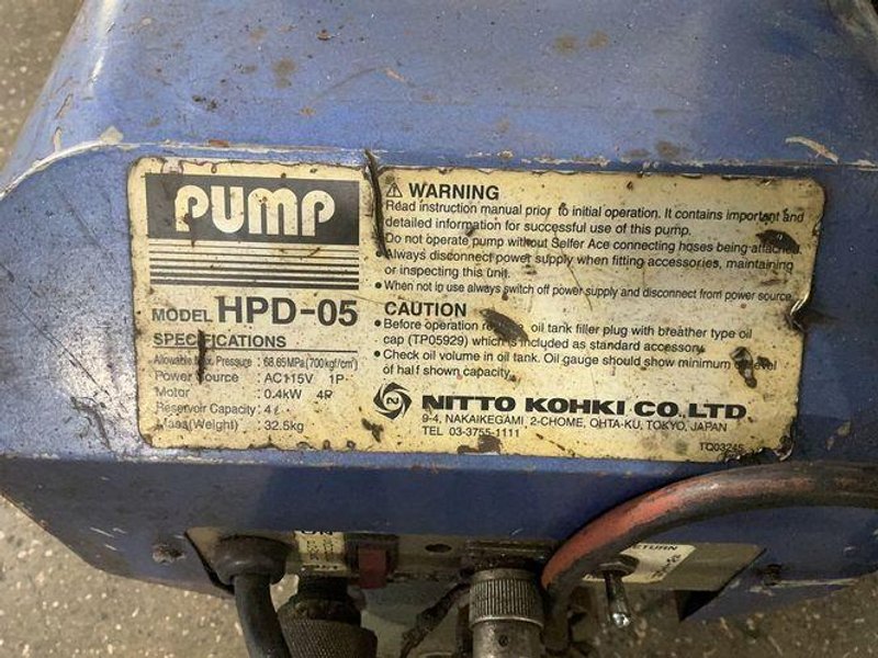 NITTO KOHKI CO., LTD 4 LITRES PUMP  -  HPD-05
