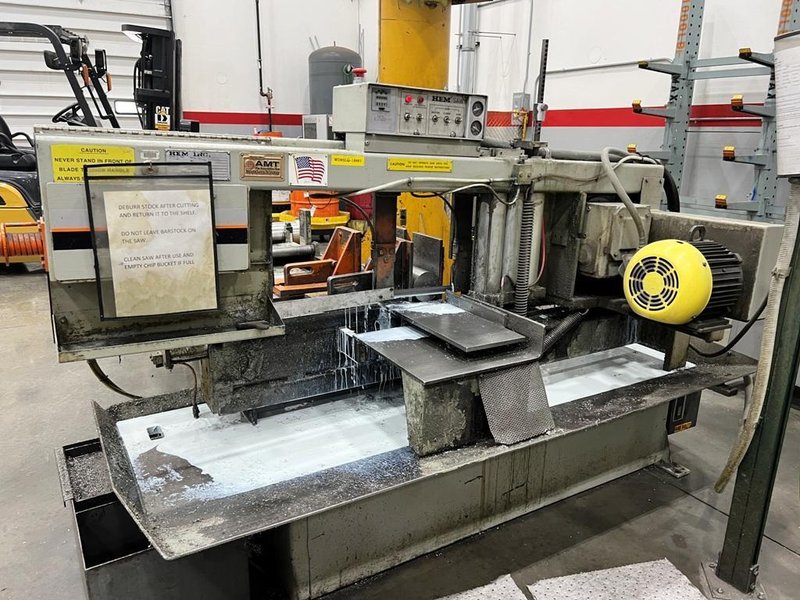 12.75" x 12.75" HEM H-90A-1 -B/F AUTOMATIC HORIZONTAL BAND SAW